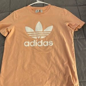 Pink adidas shirt